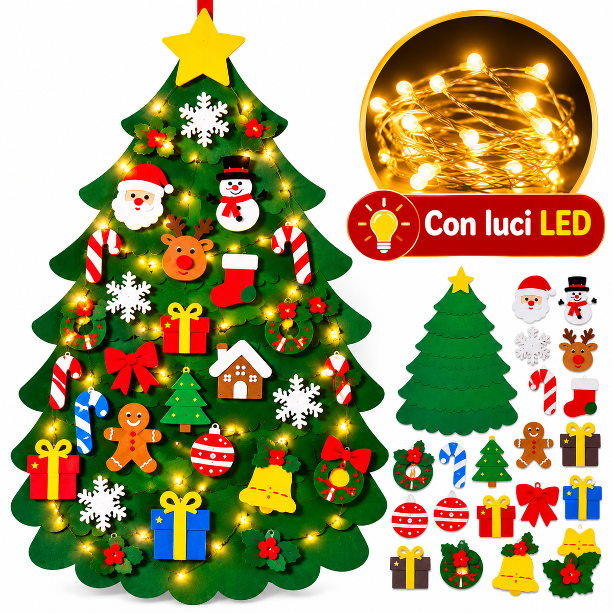 Albero di Natale in Feltro