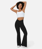 Brand Women's High Waist Flare Leg Jeans Stretchy Denim Pants Blue — Image 11
