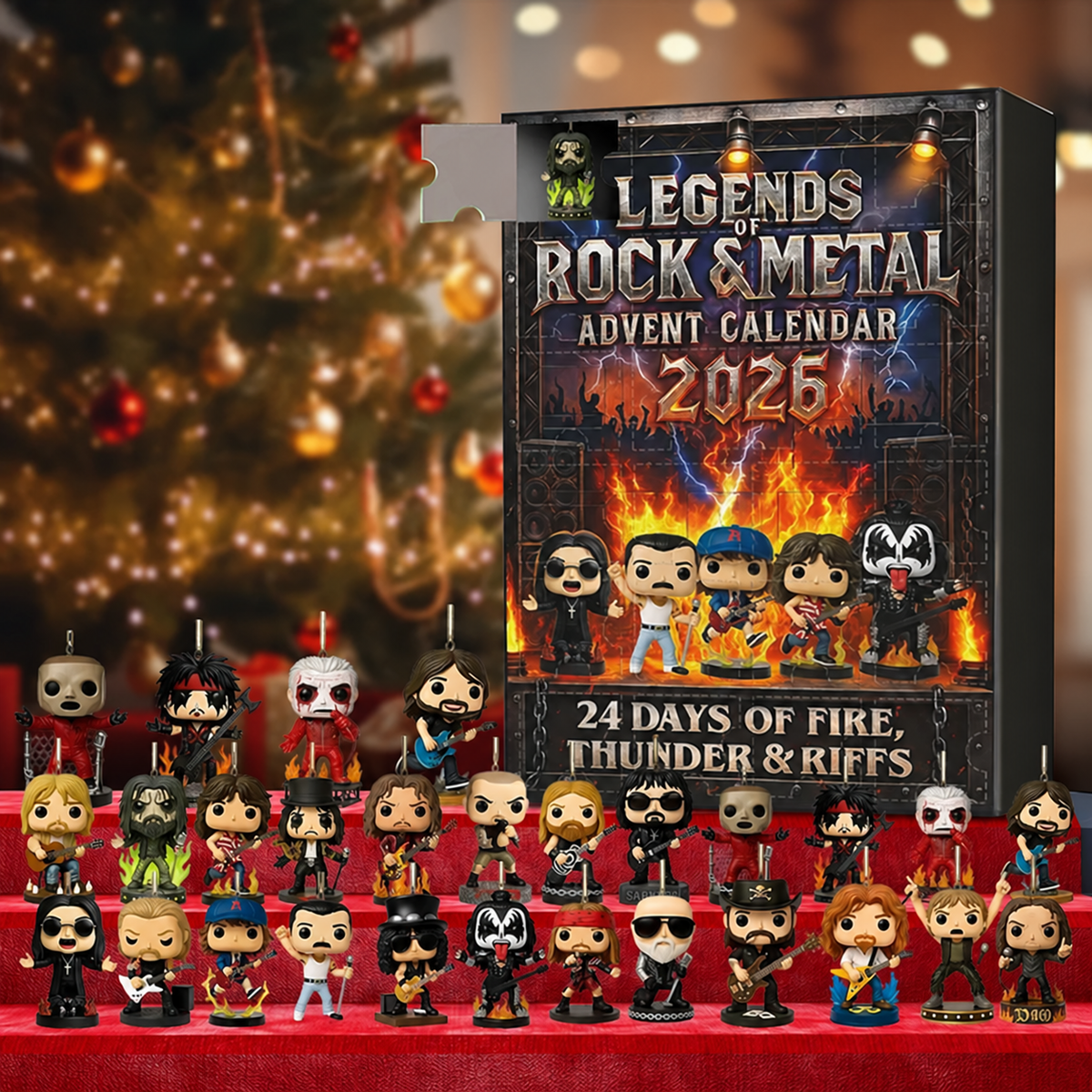 Calendario dell'Avvento Leggende del Rock e del Metal 2026