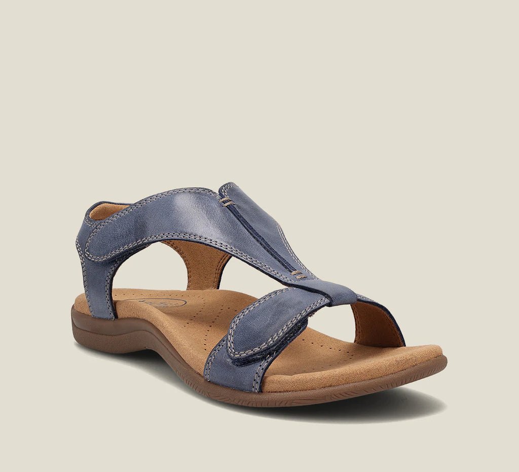 Women's Leather Sandals - Comfortable, Adjustable Straps, Multiple Colors — Image 5