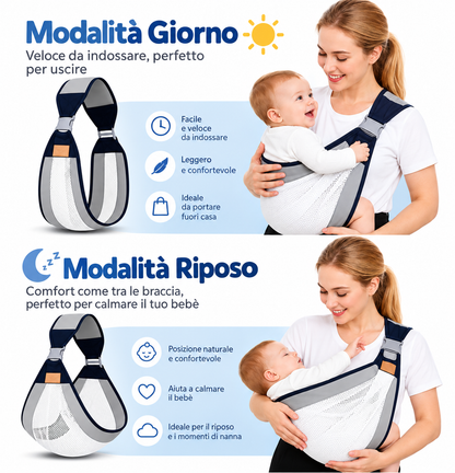 Marsupio Porta Bebè Regolabile