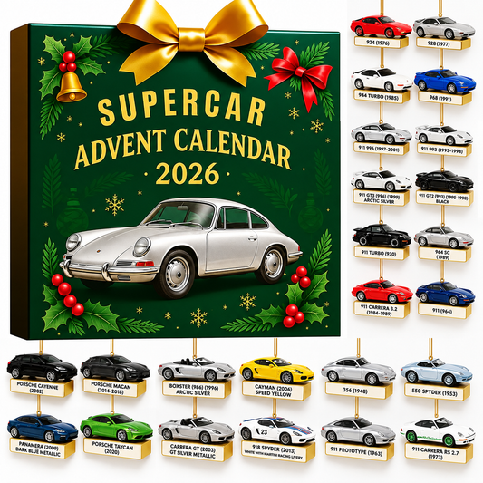 Calendario dell'Avvento Supercar 2026