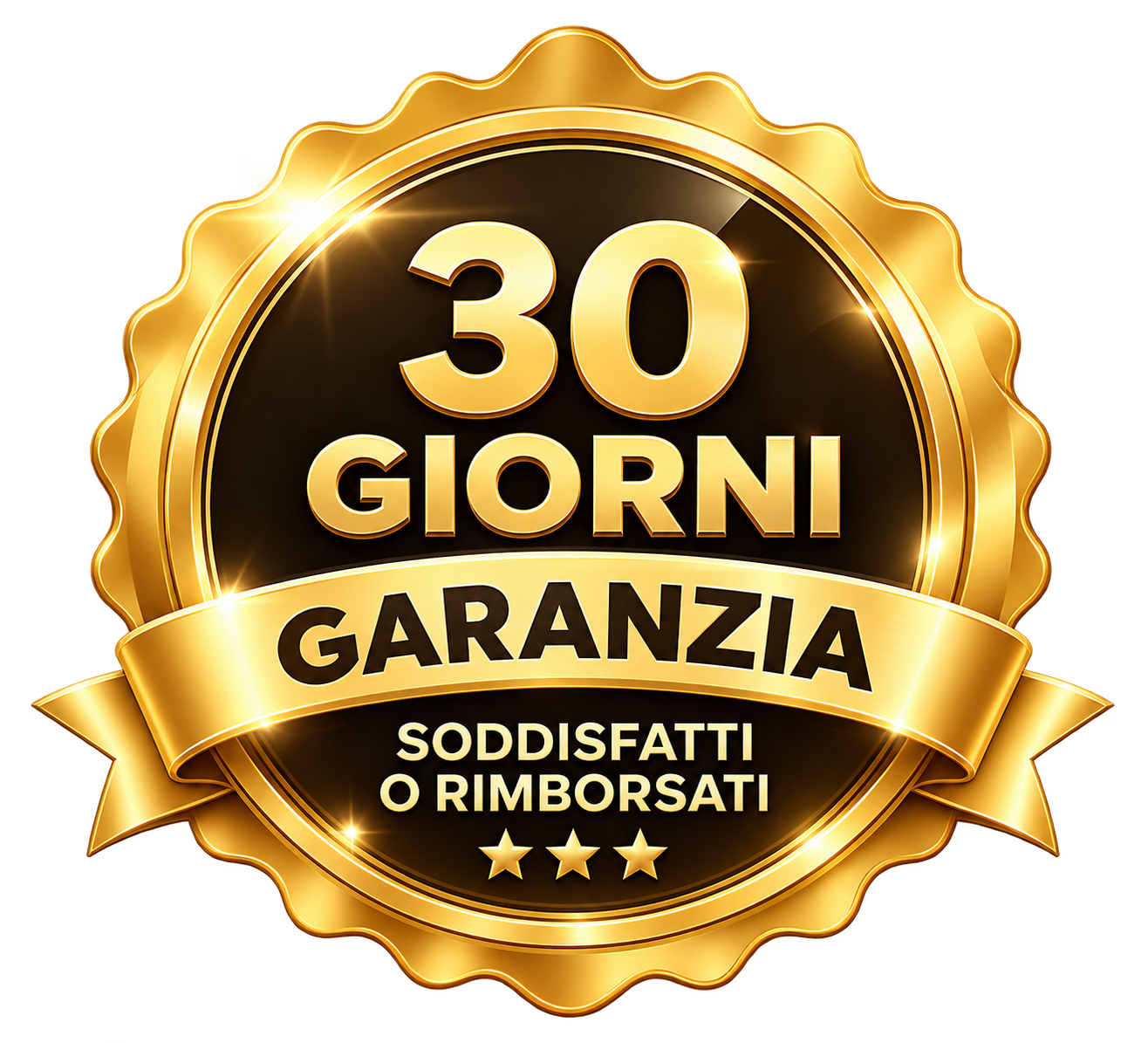 30 giorni di garanzia