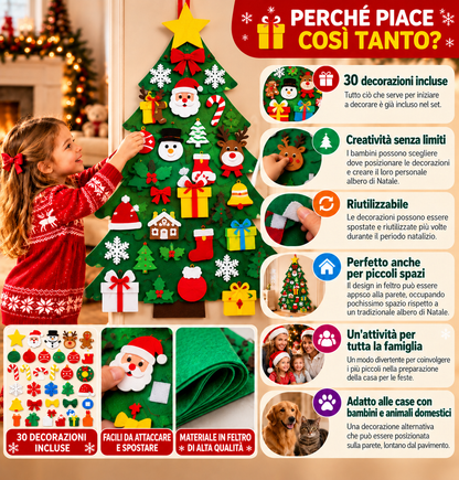 Albero di Natale in Feltro