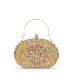 Crystal Evening Clutch Purse Rhinestone Handbag, Assorted Colors — Main Image