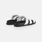 Men's Slide Sandals Adjustable Strap Comfortable Lightweight Casual Footwear Black — Image 6