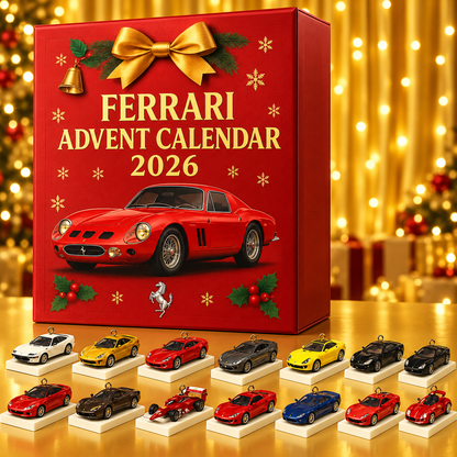 Calendario dell'Avvento Ferrari F1 Racing Legends 2026 – Edizione da Collezione