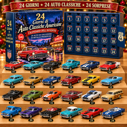 Calendario dell’Avvento Auto Americane
