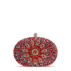 Crystal Evening Clutch Purse Rhinestone Handbag, Assorted Colors — Image 7