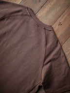 Vintage Club Men's Brown Cotton Raglan Sleeve T-Shirt, Crew Neck, Short Sleeve — Image 10