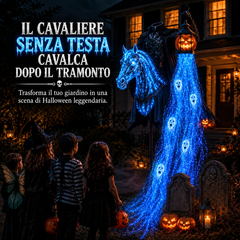 Cavaliere Senza Testa™ – Decorazione Luminosa di Halloween per Giardino
