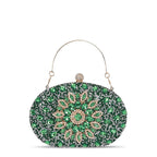 Crystal Evening Clutch Purse Rhinestone Handbag, Assorted Colors — Image 4