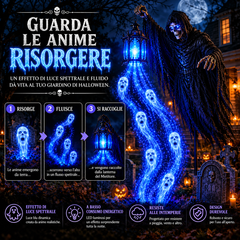 Cavaliere Senza Testa™ – Decorazione Luminosa di Halloween per Giardino