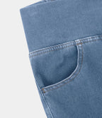 Brand Women's High Waist Flare Leg Jeans Stretchy Denim Pants Blue — Image 8