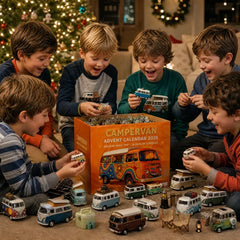 Calendario dell’Avvento Campervan 2026 – 24 Mini Camper da Collezione