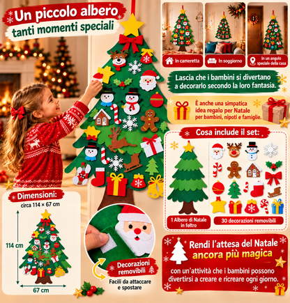 Albero di Natale in Feltro