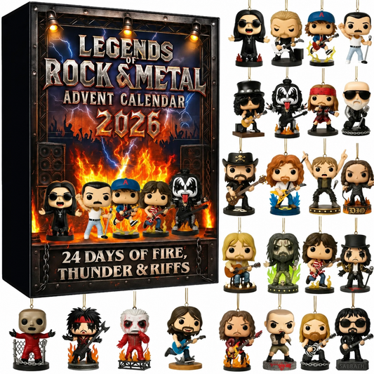 Calendario dell'Avvento Leggende del Rock e del Metal 2026