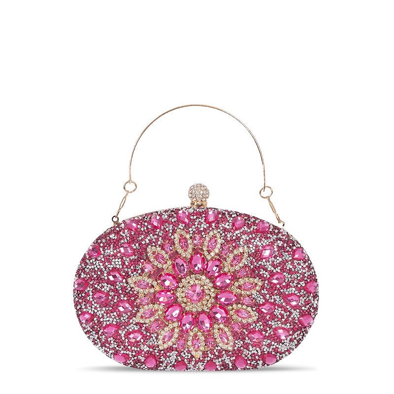 Crystal Evening Clutch Purse Rhinestone Handbag, Assorted Colors — Image 2