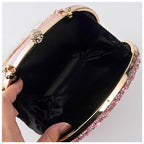 Crystal Evening Clutch Purse Rhinestone Handbag, Assorted Colors — Image 11