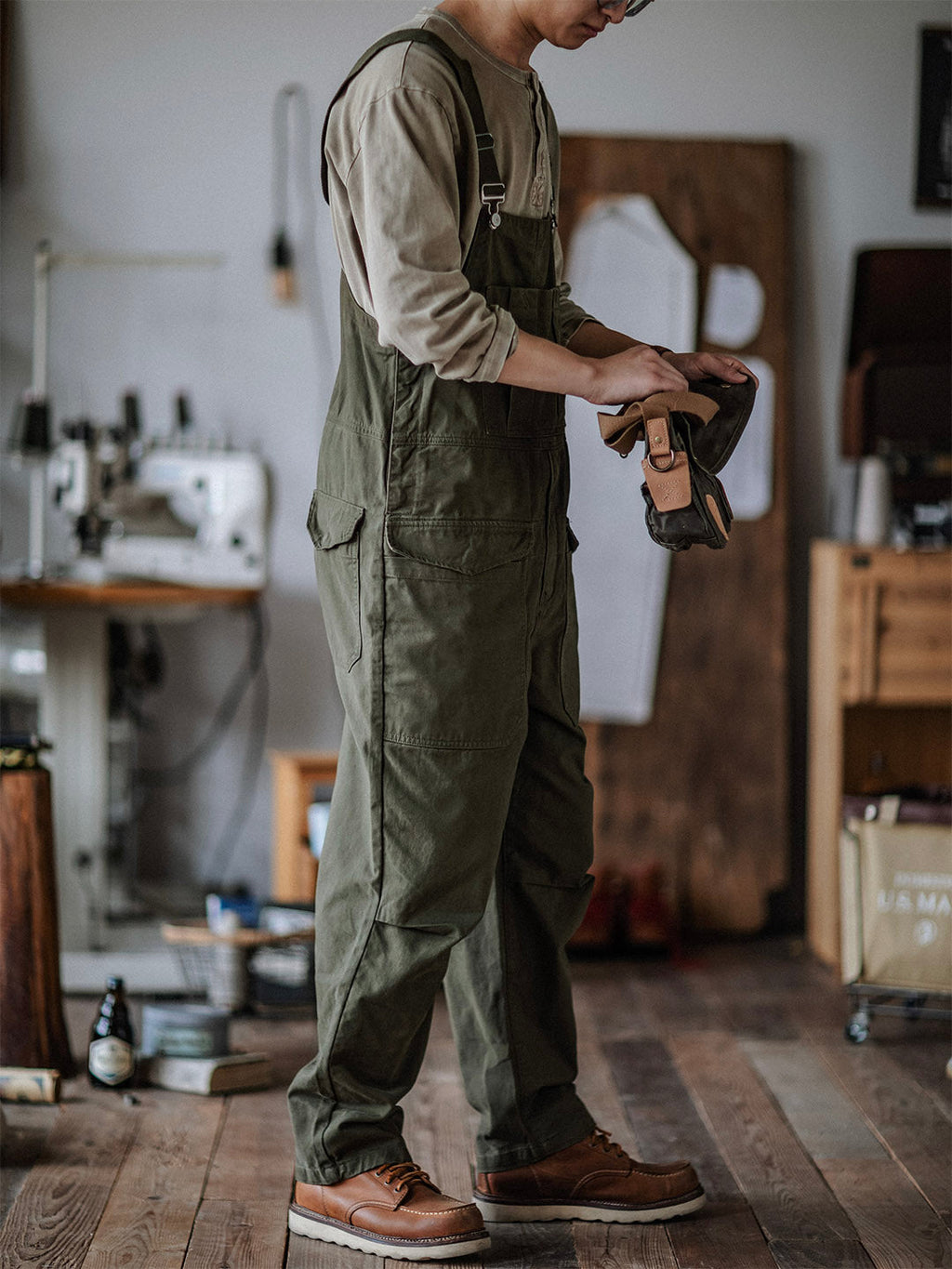 Maverick Mens Overalls | Heavyweight Cotton, Relaxed Fit 3