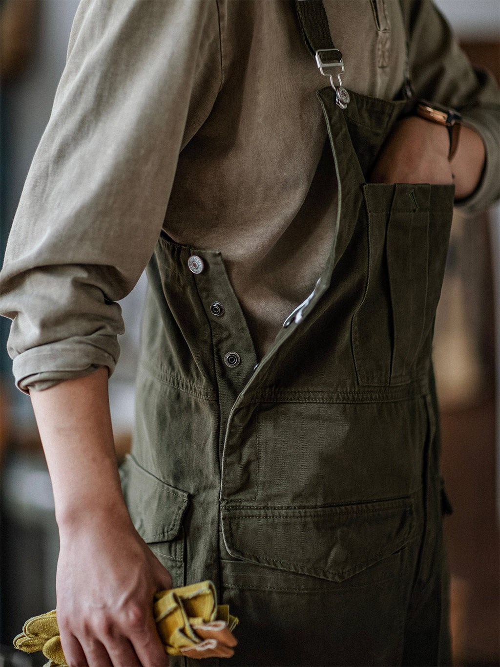 Maverick Mens Overalls | Heavyweight Cotton, Relaxed Fit 7