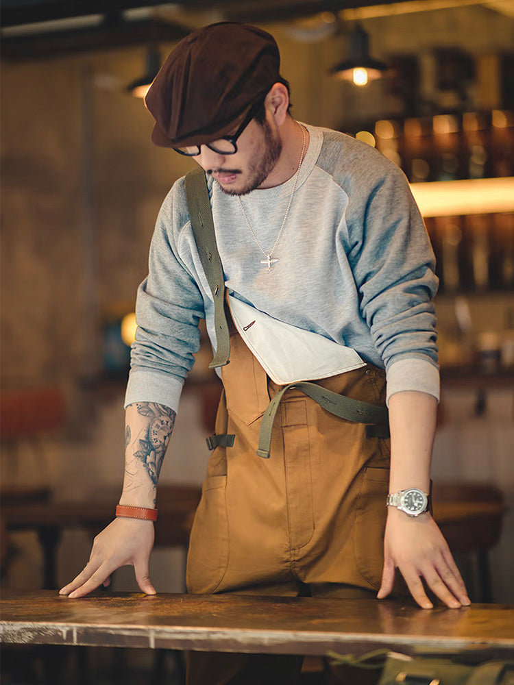 Milo Men's Jumpsuit | Cotton Blend, Retro Style 5