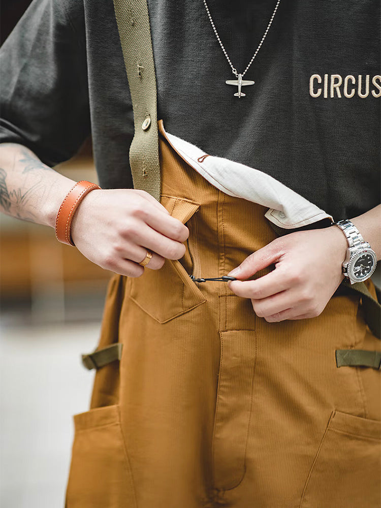 Milo Men's Jumpsuit | Cotton Blend, Retro Style 7