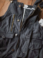 Sleek Men's Overalls | Durable Cotton Canvas, 10 Pockets 4