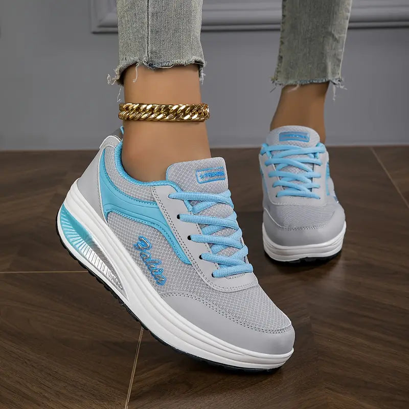 Fashion Women's Sneakers Breathable Lightweight Casual Walking Shoes — Image 6