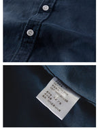Brand Men's Short Sleeve Button-Down Shirt Linen Blend Casual Summer Top — Image 13