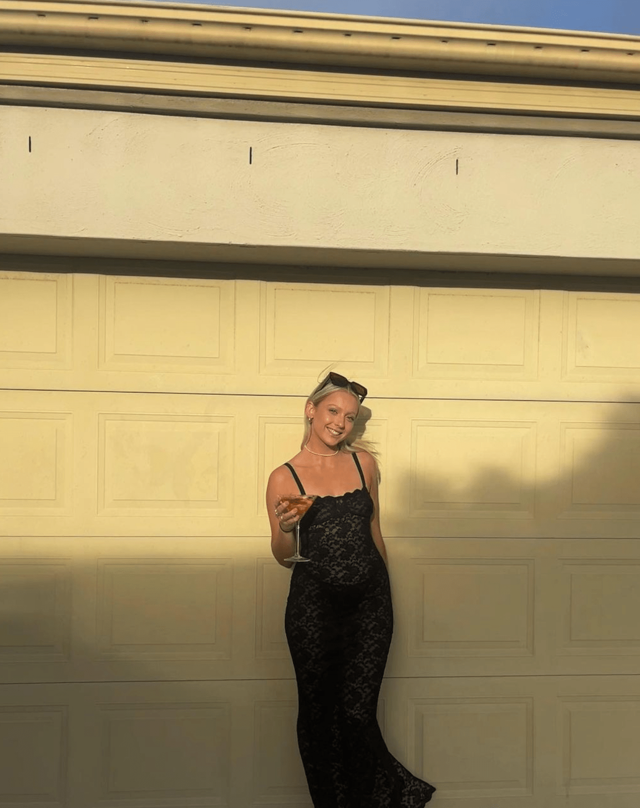 Elegant Black Lace Evening Gown - Women's Sleeveless Floor-Length Dress — Image 2