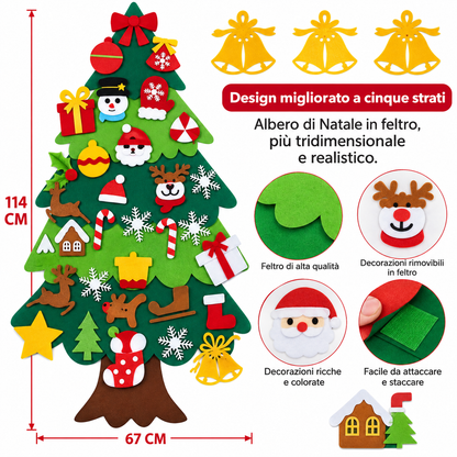 Albero di Natale in Feltro