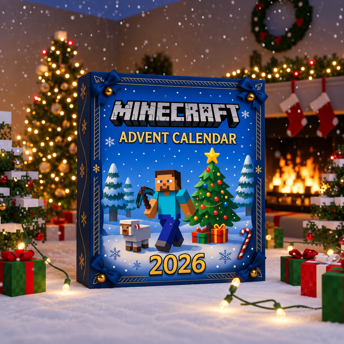 Calendario dell'Avvento Minecraft 2026 - Nuovo Stile - immagine 1