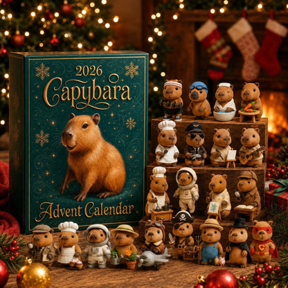 Calendario dell'Avvento Capybara 2026 - immagine 1