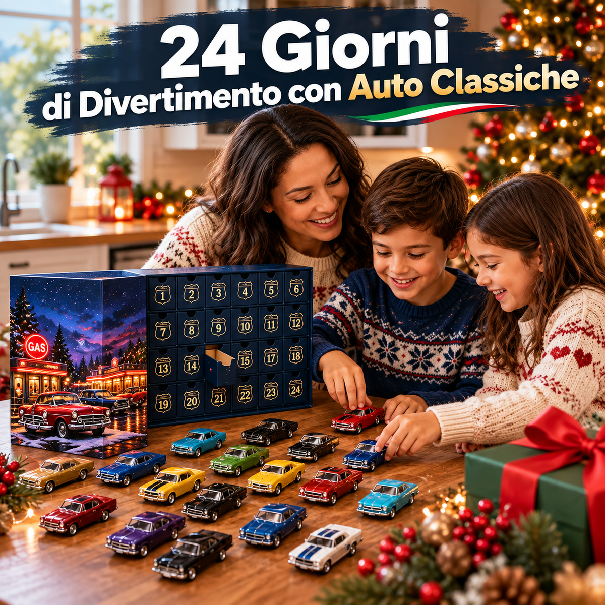 Calendario dell’Avvento Auto Americane