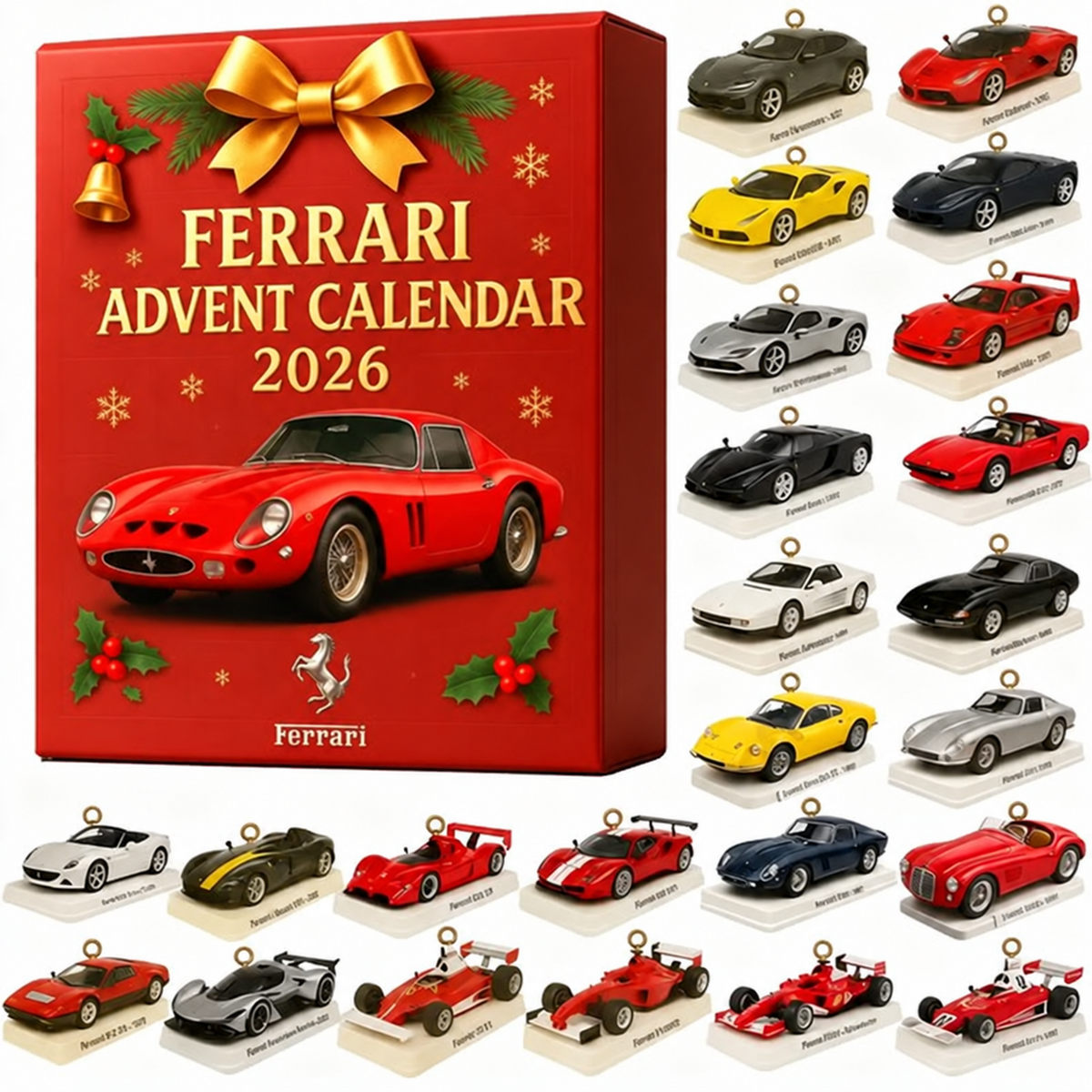Calendario dell'Avvento Ferrari F1 Racing Legends 2026 – Edizione da Collezione