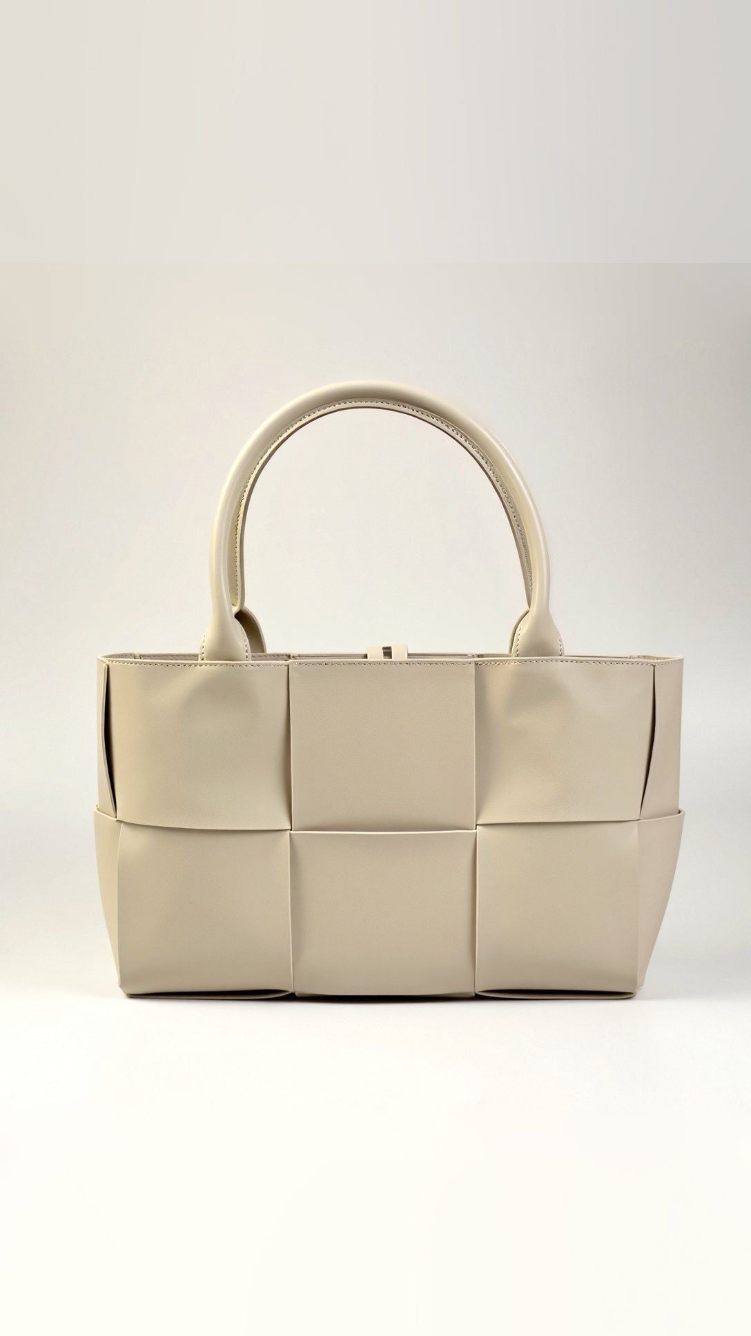 Woven Leather Tote Bag - Large Women's Handbag - Stylish Designer Purse — Image 6
