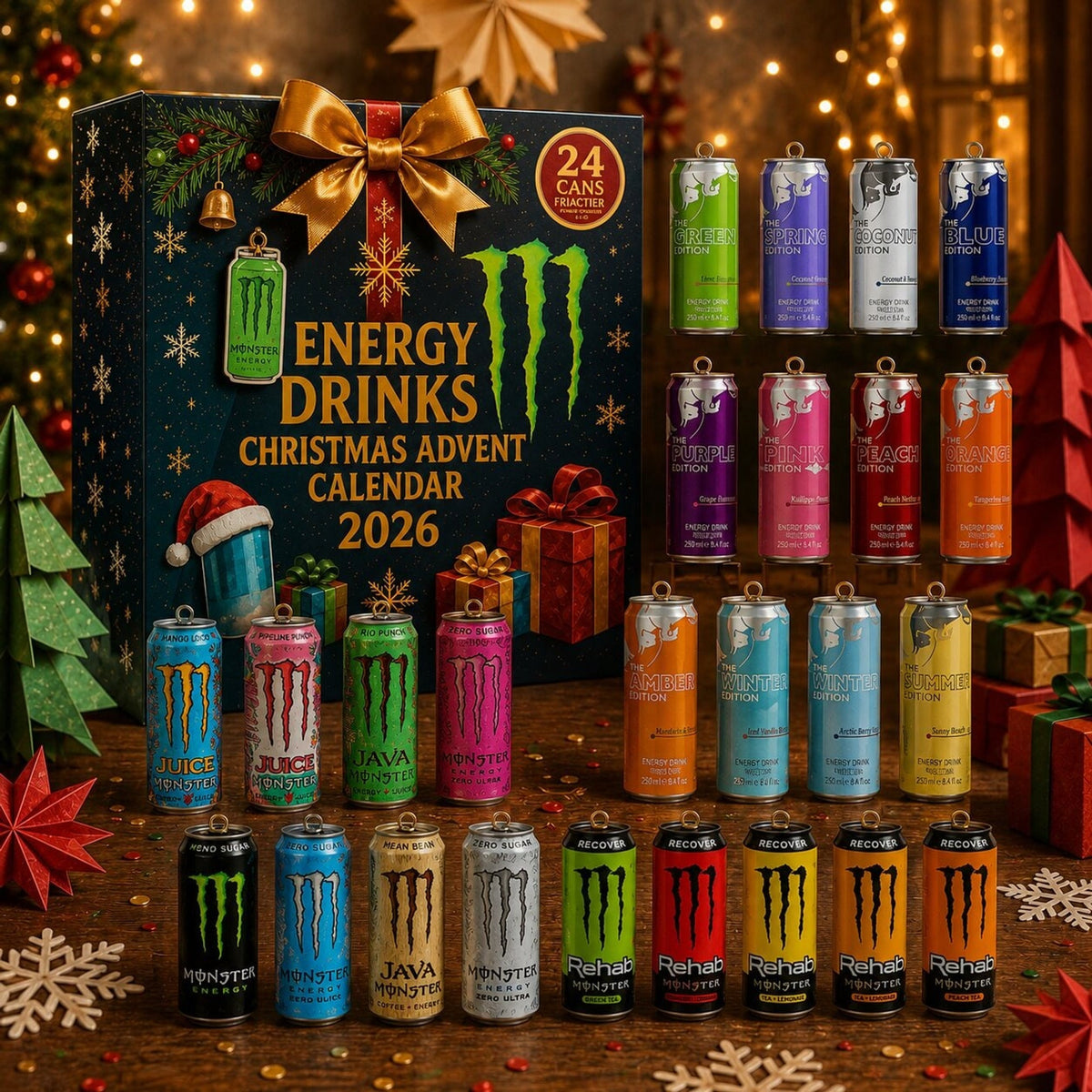Calendario dell'Avvento Energy Drink 2026 - immagine 2