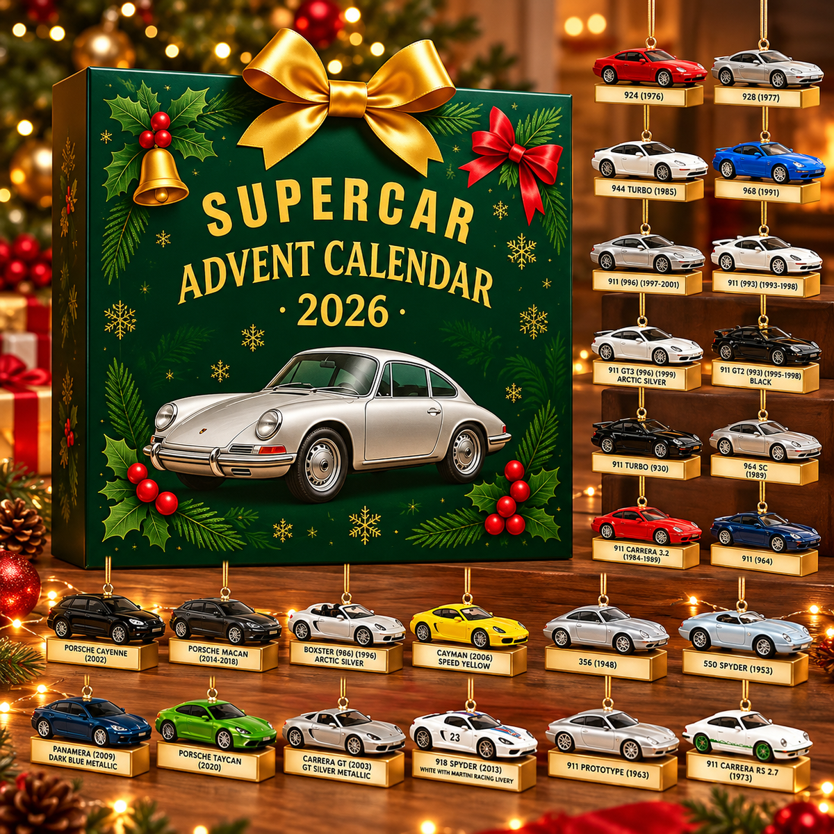 Calendario dell'Avvento Supercar 2026