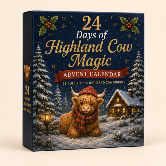 Calendario dell’Avvento Highland Cow 2026