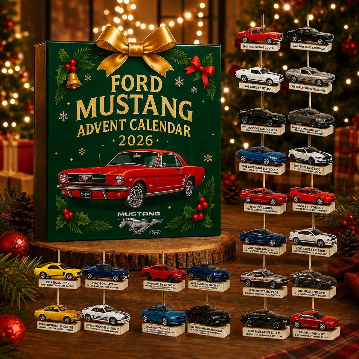 Calendario dell'Avvento Ford Mustang 2026 - immagine 1