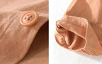 Men's Casual Short Sleeve Shirt Cotton Blend Lightweight Summer Top with Chest Pockets — Image 12