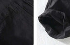 Men's Casual Short Sleeve Shirt Cotton Blend Lightweight Summer Top with Chest Pockets — Image 18